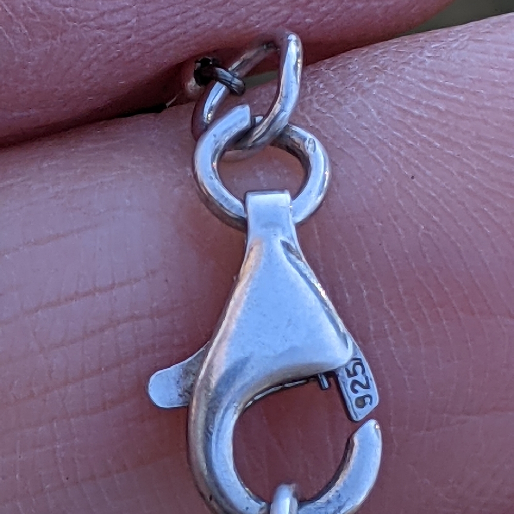 Obsidian Sterling Bracelet - Picture 5 of 5